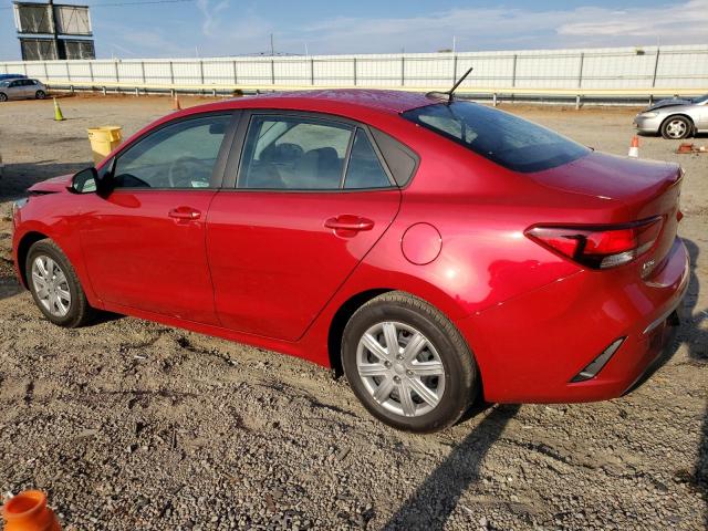 3KPA24AD2PE577315 - 2023 KIA RIO LX RED photo 2