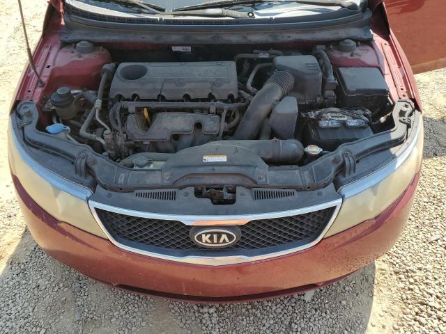 KNAFU4A24A5163712 - 2010 KIA FORTE EX BURGUNDY photo 11