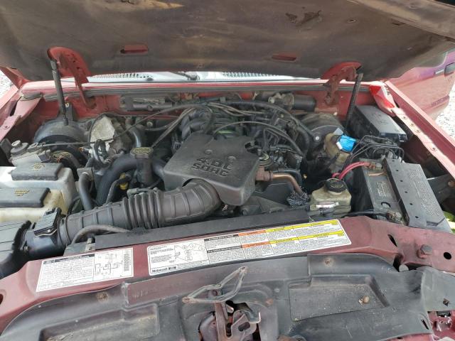 1FMZU77E31UB26235 - 2001 FORD EXPLORER S წითელი ფოტო 11