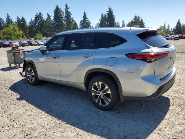5TDGZRBH0LS508014 - 2020 TOYOTA HIGHLANDER XLE ვერცხლისფერი ფოტო 2
