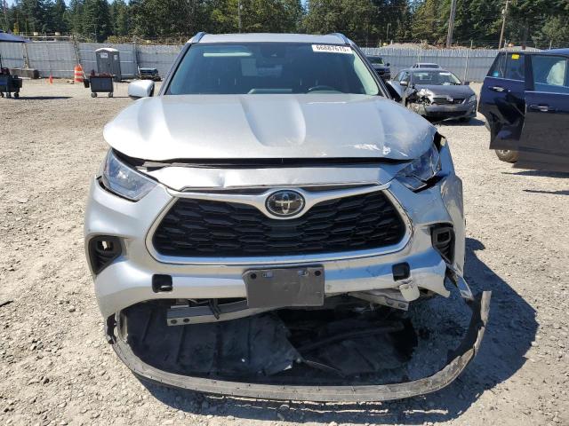 5TDGZRBH0LS508014 - 2020 TOYOTA HIGHLANDER XLE ვერცხლისფერი ფოტო 5