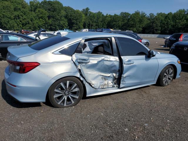 2HGFE1F79PH302495 - 2023 HONDA CIVIC EX BLUE photo 3