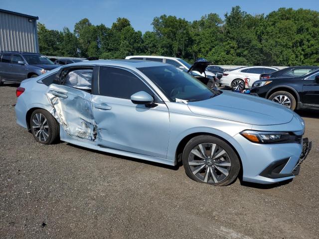 2HGFE1F79PH302495 - 2023 HONDA CIVIC EX BLUE photo 4