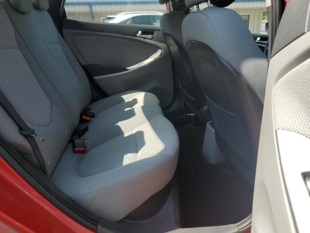 KMHCT4AE2EU758732 - 2014 HYUNDAI ACCENT GLS RED photo 10