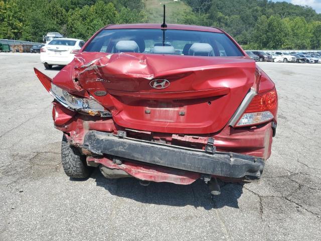 KMHCT4AE2EU758732 - 2014 HYUNDAI ACCENT GLS RED photo 6
