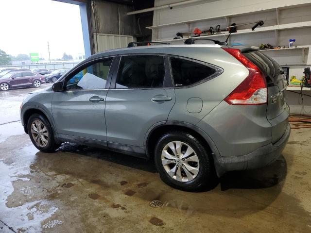 JHLRM3H76CC007264 - 2012 HONDA CR-V EXL 青绿色 照片 2