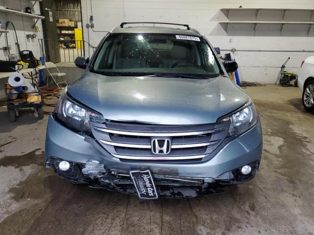 JHLRM3H76CC007264 - 2012 HONDA CR-V EXL 青绿色 照片 5