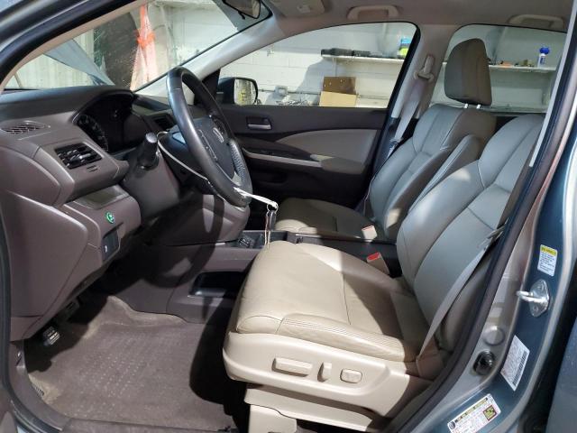 JHLRM3H76CC007264 - 2012 HONDA CR-V EXL 青绿色 照片 7