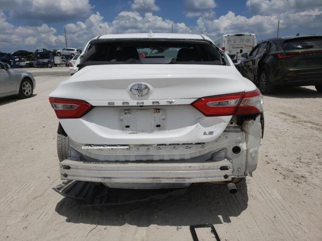 4T1C11AK1LU938713 - 2020 TOYOTA CAMRY LE WHITE photo 6
