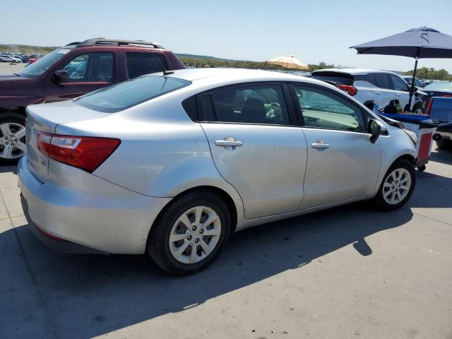 KNADM4A34G6674923 - 2016 KIA RIO LX SILVER photo 3