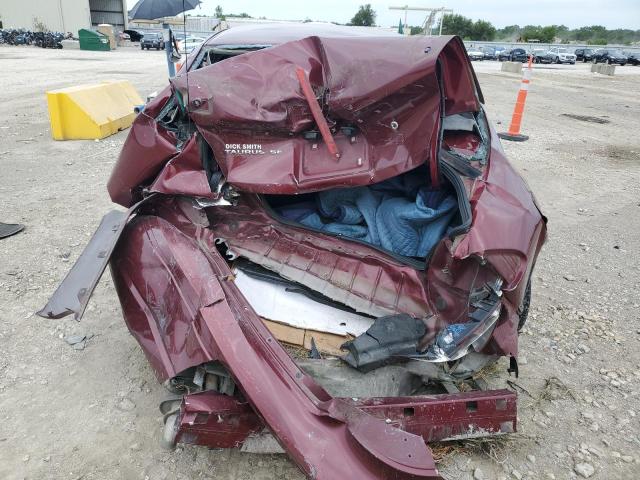 1FAFP53205A161617 - 2005 FORD TAURUS SE MAROON photo 6