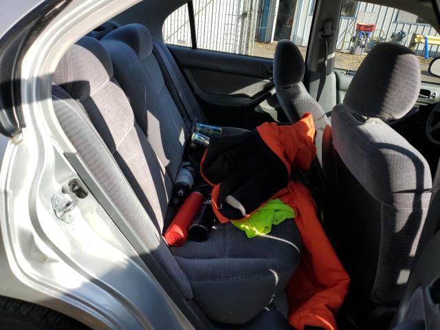 2HGEJ6614YH514836 - 2000 HONDA CIVIC BASE SILVER photo 6