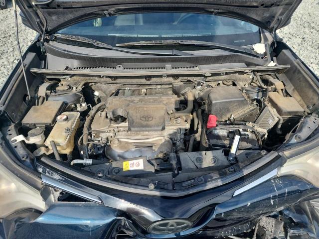 JTMZFREV6JJ733132 - 2018 TOYOTA RAV4 LE 蓝色 照片 11