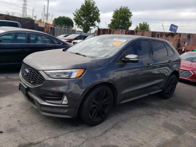 2FMPK4AP7KBC63191 - 2019 FORD EDGE ST GRAY photo 1