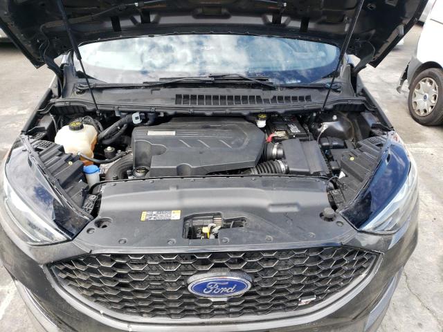 2FMPK4AP7KBC63191 - 2019 FORD EDGE ST GRAY photo 12