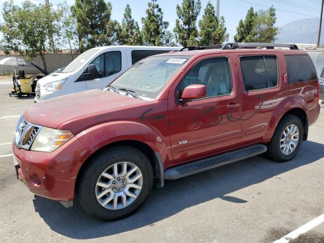5N1BR18A48C600513 - 2008 NISSAN PATHFINDER LE 红色 照片 1