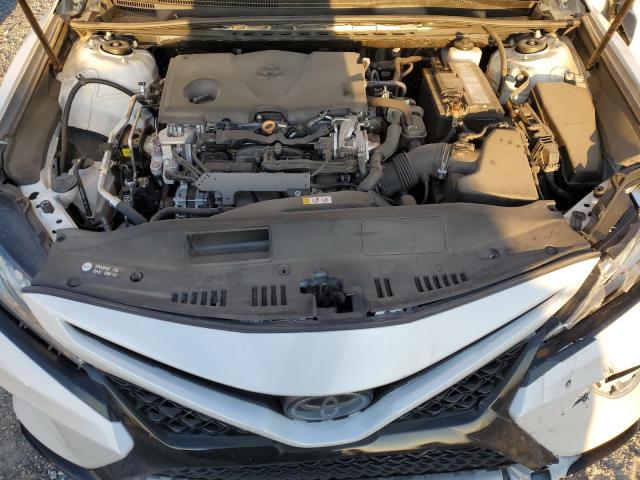 4T1B61HK6KU832422 - 2019 TOYOTA CAMRY XSE WHITE photo 11