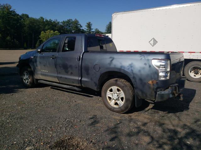 5TFBV54199X088500 - 2009 TOYOTA TUNDRA DOUBLE CAB GRAY photo 2