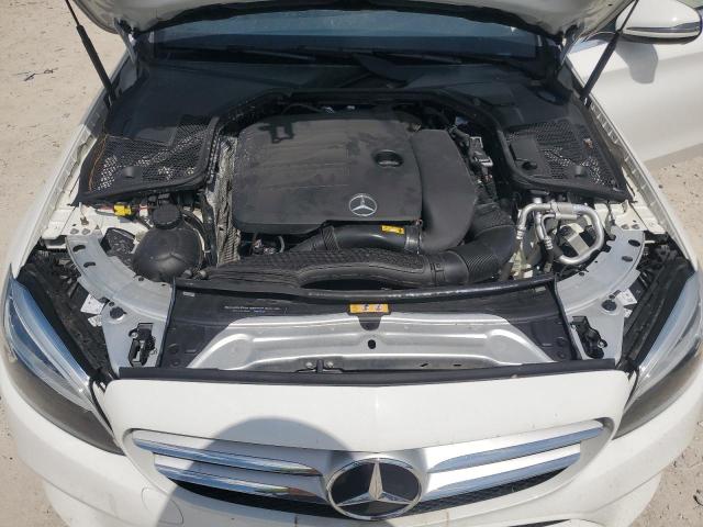 55SWF8DB9KU286615 - 2019 MERCEDES-BENZ C 300 WHITE photo 11