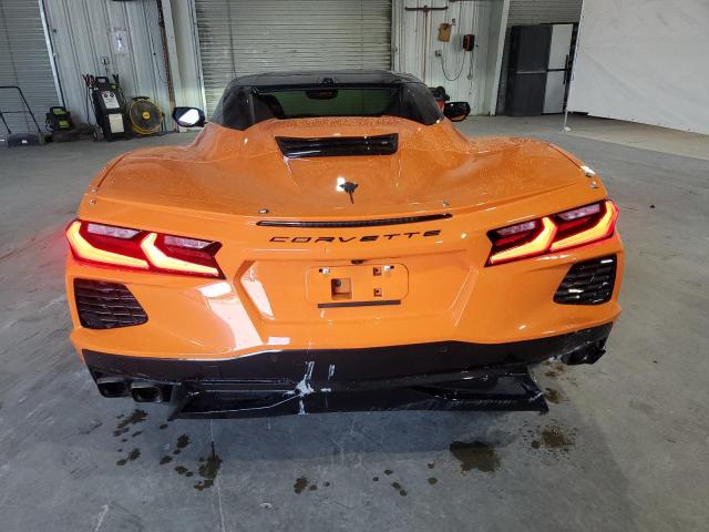 1G1YA3D41P5114044 - 2023 CHEVROLET CORVETTE STINGRAY 1LT ORANGE photo 6