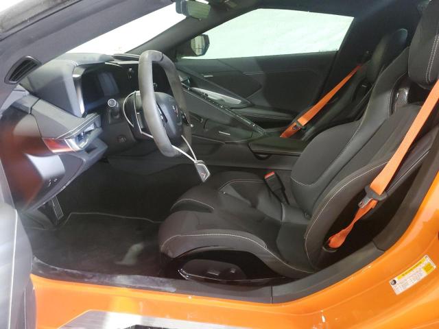 1G1YA3D41P5114044 - 2023 CHEVROLET CORVETTE STINGRAY 1LT ORANGE photo 7