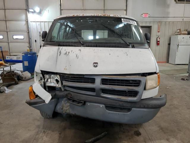 2B7HB11YXXK526488 - 1999 DODGE RAM VAN B1500 WHITE photo 5