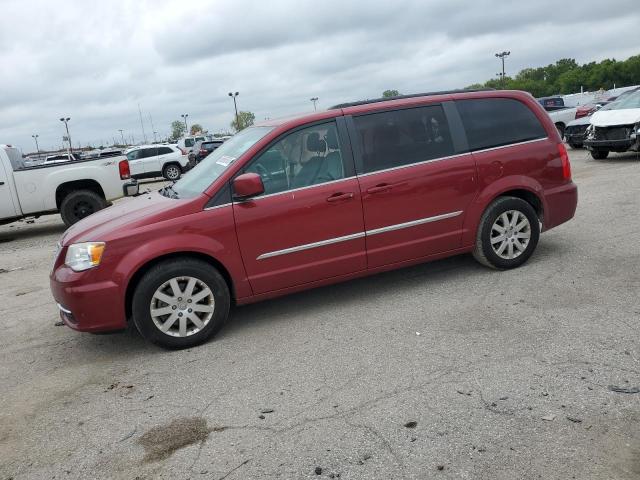 2C4RC1BG5ER274984 - 2014 CHRYSLER TOWN & COU TOURING BURGUNDY photo 1