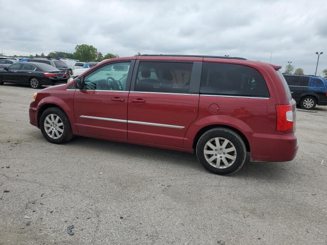 2C4RC1BG5ER274984 - 2014 CHRYSLER TOWN & COU TOURING BURGUNDY photo 2