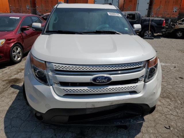 1FM5K8F86FGA35066 - 2015 FORD EXPLORER LIMITED WHITE photo 5