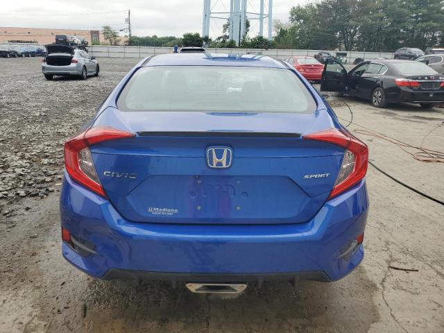 2HGFC2F81KH539124 - 2019 HONDA CIVIC SPORT BLUE photo 6