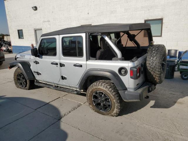 1C4HJXDG7NW169274 - 2022 JEEP WRANGLER U SPORT SILVER photo 2