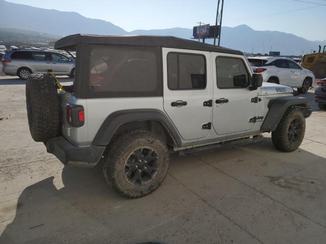 1C4HJXDG7NW169274 - 2022 JEEP WRANGLER U SPORT SILVER photo 3