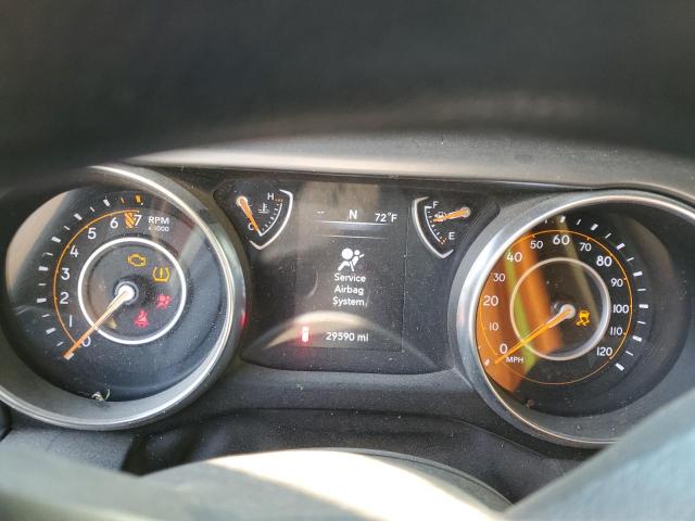 1C4HJXDG7NW169274 - 2022 JEEP WRANGLER U SPORT SILVER photo 9