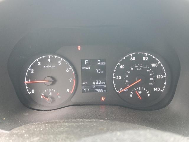 3KPC24A64LE093036 - 2020 HYUNDAI ACCENT SE Srebrny zdjęcie 9