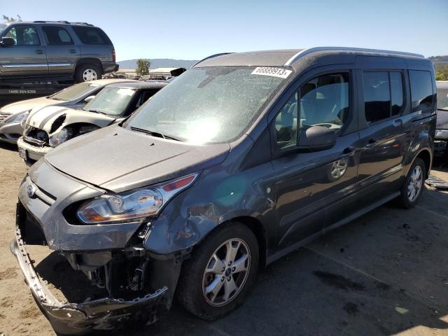 NM0GE9F77G1256226 - 2016 FORD TRANSIT CO XLT GRAY photo 1