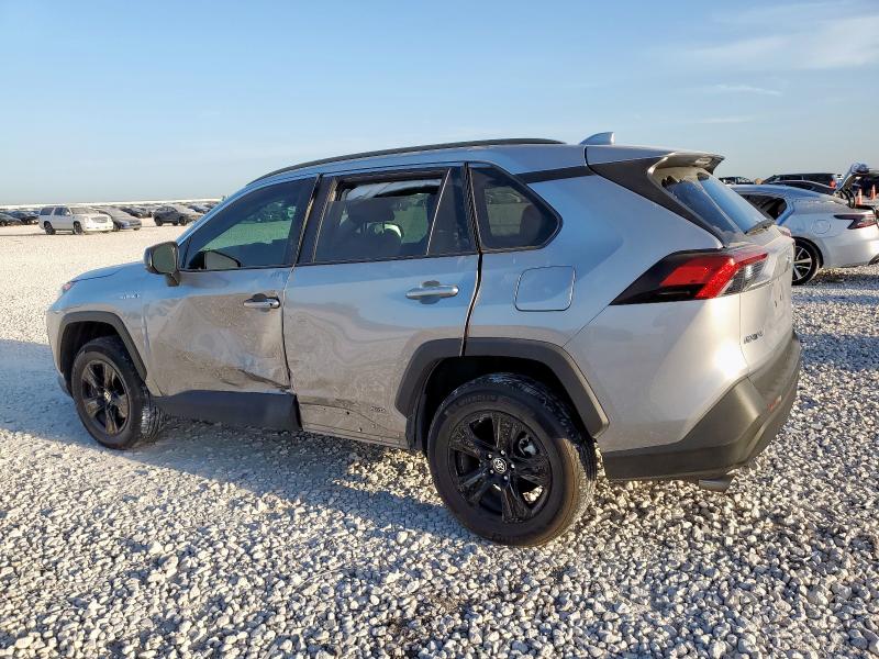 4T3LWRFV7MU046509 - 2021 TOYOTA RAV4 LE SILVER photo 2