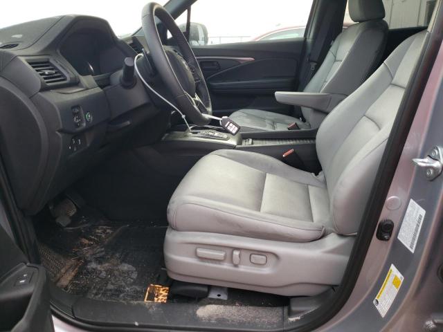 5FNYF8H50NB030141 - 2022 HONDA PASSPORT EXL ვერცხლისფერი ფოტო 7