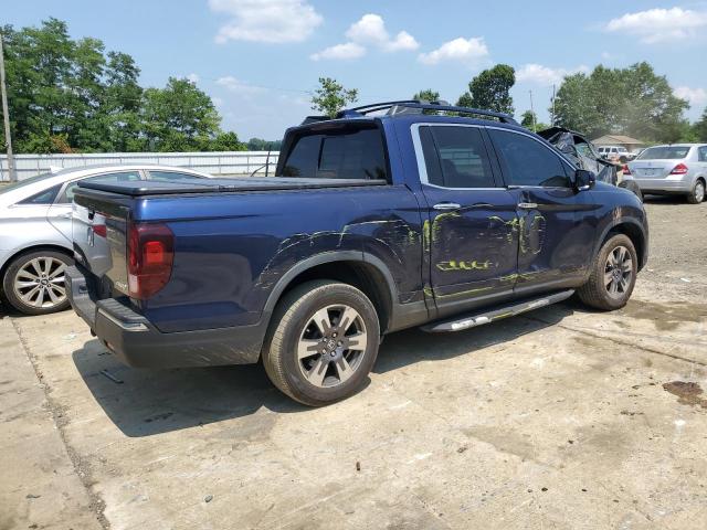 5FPYK3F71HB012634 - 2017 HONDA RIDGELINE RTL ლურჯი ფოტო 3