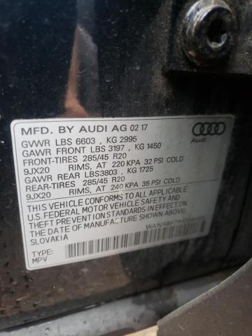 WA1VABF71HD044896 - 2017 AUDI Q7 PRESTIGE 蓝色 照片 12