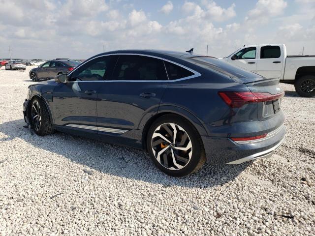 WA13ABGE2LB035388 - 2020 AUDI E-TRON SPORTBACK PRESTIGE BLUE photo 2