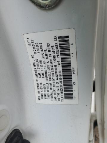 1HGCR2F59FA042690 - 2015 HONDA ACCORD SPORT WHITE photo 12