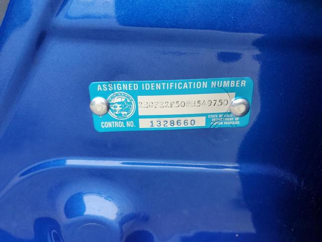 2HGFE2F50PH549750 - 2023 HONDA CIVIC SPORT ლურჯი ფოტო 12