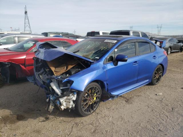 JF1VA2Y62L9820707 - 2020 SUBARU WRX STI LIMITED BLUE photo 2