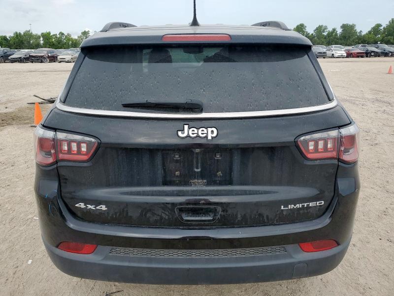 3C4NJDCB1JT355299 - 2018 JEEP COMPASS LIMITED Czarny zdjęcie 6