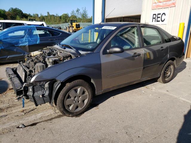 1FAHP34N87W212292 - 2007 FORD FOCUS ZX4 GRAY photo 1