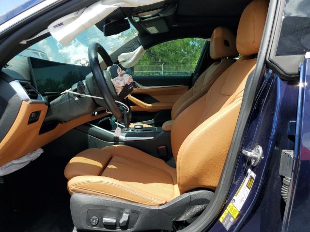 WBY43AW03PFP72763 - 2023 BMW I4 EDRIVE 35 BLUE photo 7