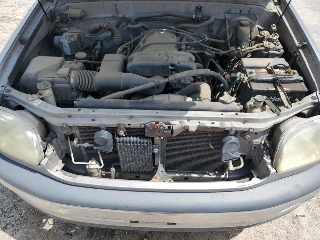 5TBRT34132S268357 - 2002 TOYOTA TUNDRA ACCESS CAB SILVER photo 11