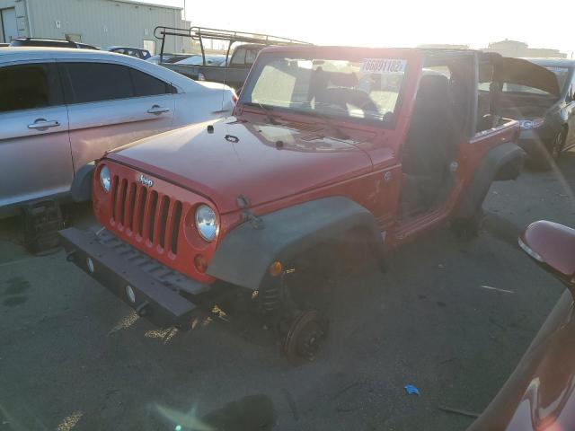 1C4AJWAG6CL237921 - 2012 JEEP WRANGLER SPORT წითელი ფოტო 1