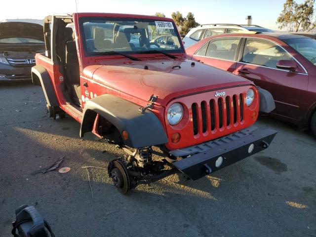 1C4AJWAG6CL237921 - 2012 JEEP WRANGLER SPORT წითელი ფოტო 4