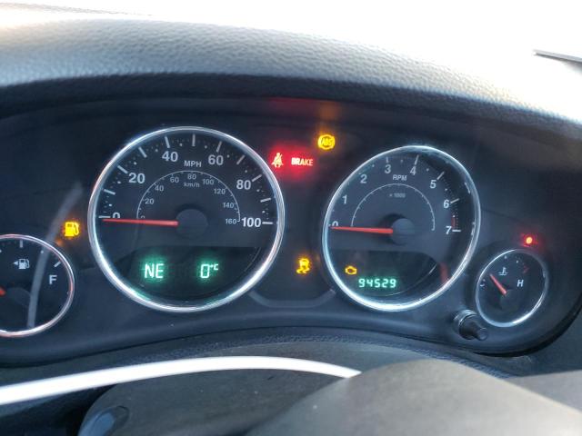 1C4AJWAG6CL237921 - 2012 JEEP WRANGLER SPORT წითელი ფოტო 9